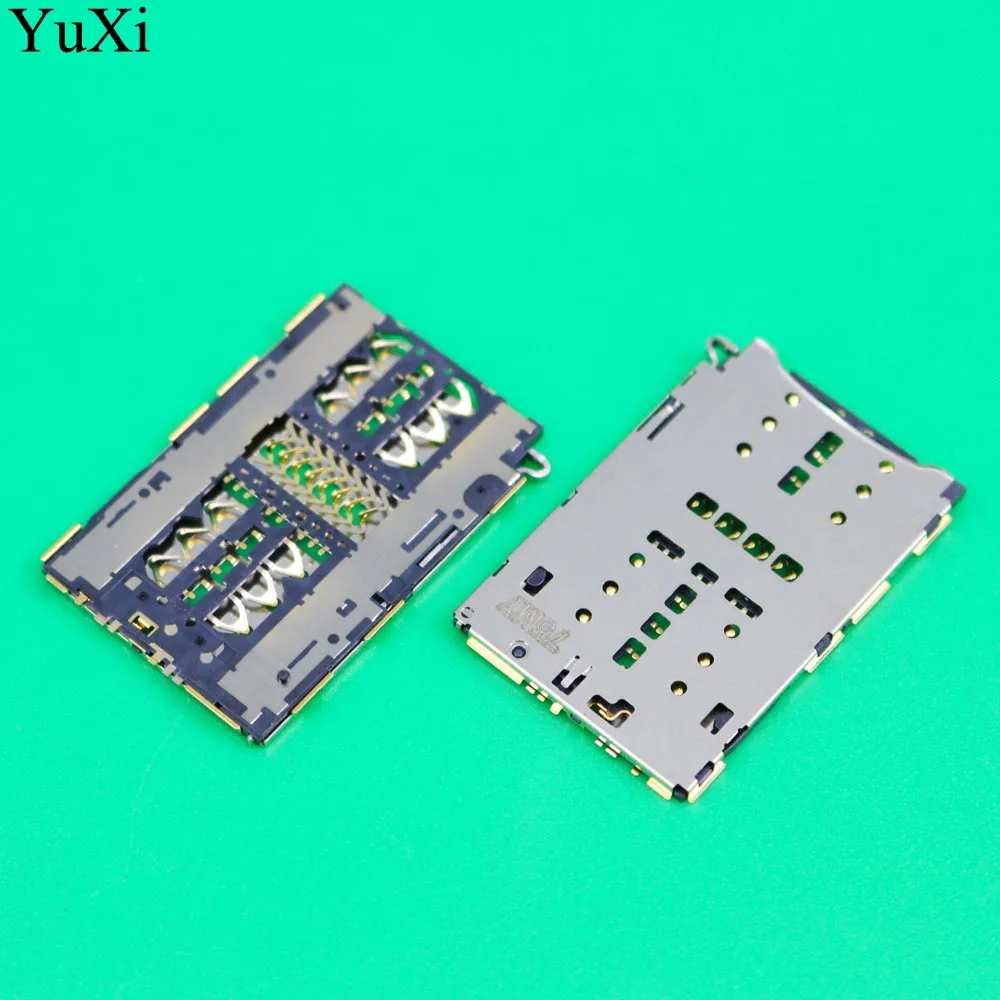 Yuxi 화웨이 p10 라이트 sim 카드 리더 홀더 핀 트레이 슬롯 부품 WAS-LX1, WAS-LX1A, WAS-LX2, WAS-LX2J, WAS-LX3