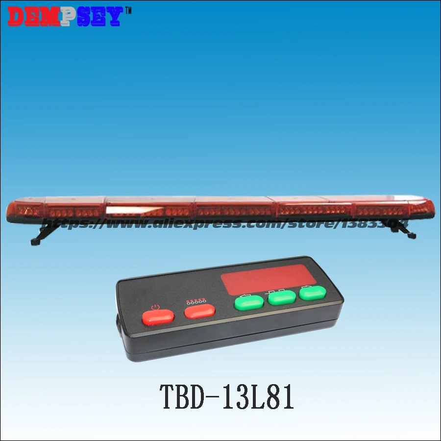TBD-13L80 Chất Lượng Cao Siêu Sáng 1.8M Đèn LED Lightbar, DC12V/24V Mái Đèn Flash Nhấp Nháy Lightbar, kỹ Thuật/Khẩn Cấp Lightbar