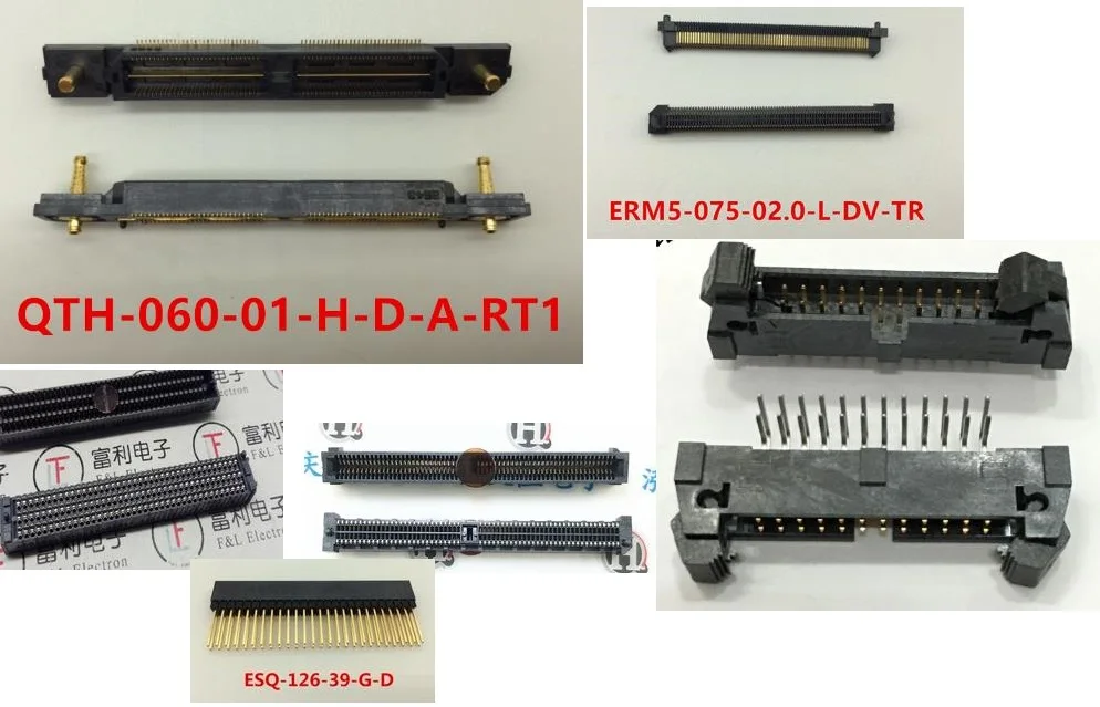 1PCS ERM5-075-02.0-L-DV-TR SEAF-50-05.0-S-08-2-A-K-TR QTH-060-01-H-D-A-RT1  SEAF-40-05.0-L-06-2-A-K-TR  HSEC8-160-01-S-DV-A-K-TR