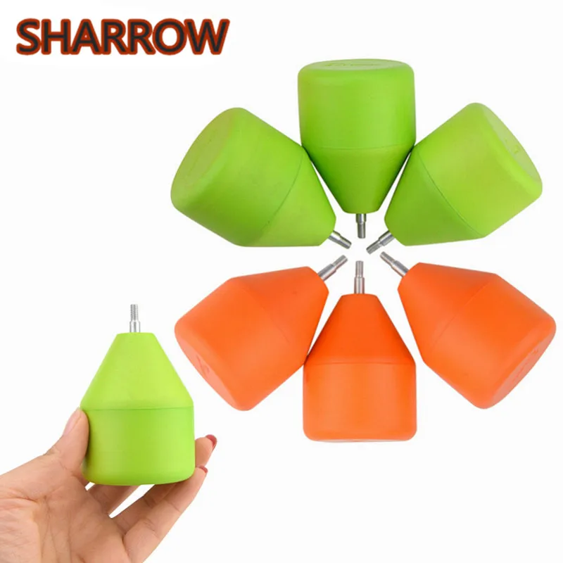 6pcs Sponge Arrowheads CS Game Foam Safety Broadheads Archery  Safety Tips Arrow Head Shooting Practice Training Accessories