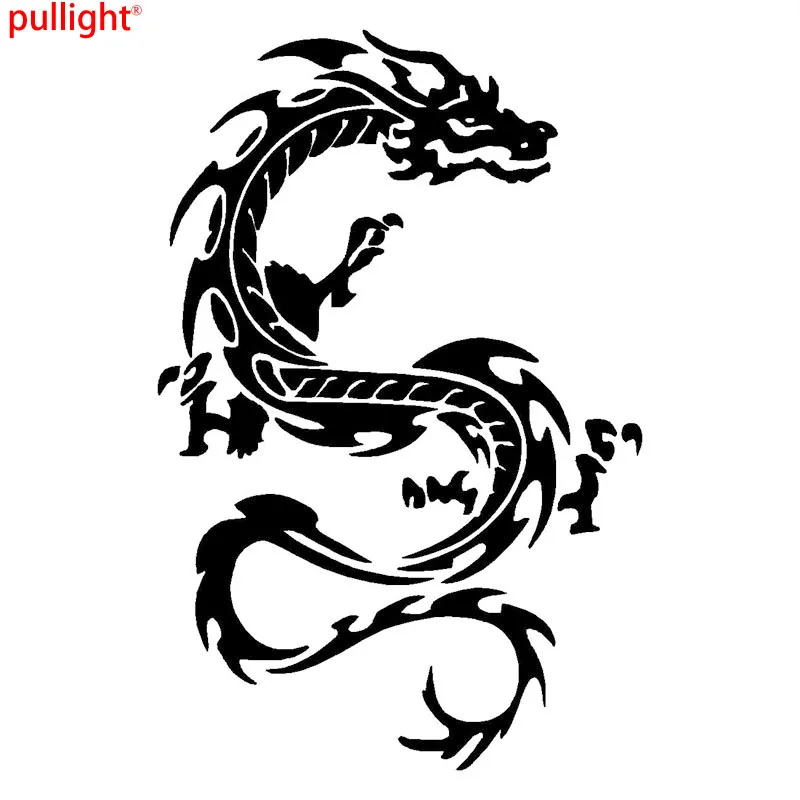 

16*25CM Chinese Traditional Dragon Classic Car Stickers Lucky Animal Vinyl Car Decals Motorcycle SUVs Car Window Car Stylings