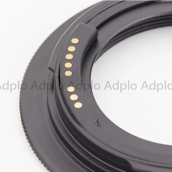 ADPLO M42-EF GE-1 AF Confirm Lens Adapter Suit for M42 mount Lens to For Canon 7D MarkII 5D MarkIII 40D 30D better than EMF