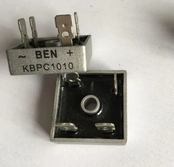 

10 шт., однофазный выпрямитель KBPC1010