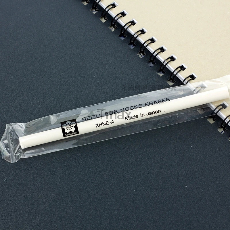 Sakura Gum Refill XHNE-A Voor Nokken Gum 7*120Mm 4 Stks/partij Potlood Rubber Refill School & Kantoor levert