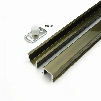 Japan Wooden doors sliding door Sliding door Lower track of sliding door Hanging wheel Stealth rails Kitchen Cupboard