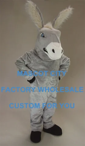 

Mean Donkey Mascot Costume Adult Size Halloween Festival Party Theme Mascotte Outfit Fit Suit Fancy Dress EMS Free Ship SW933