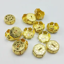 20pcs/lot 20mm  Gold iron cap jewelry accessories for