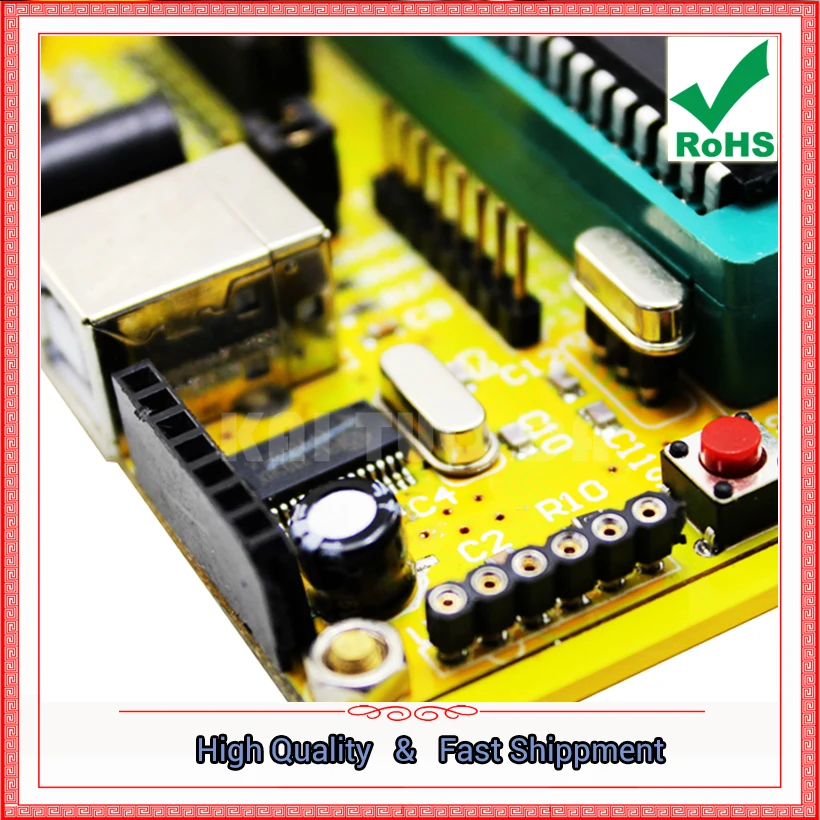 (ZK-1) 51 / AVR Microcontroller System Board / USB Download Program / Development Board / Tutorial 0.42KG