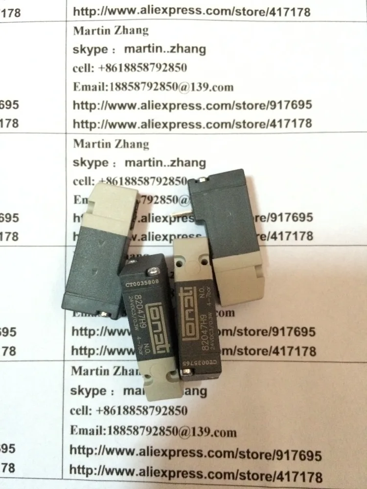 Lonatiเครื่องถุงเท้าGL615ใช้Electrovalve U9900328/82047H9/Lonati Electrovalve