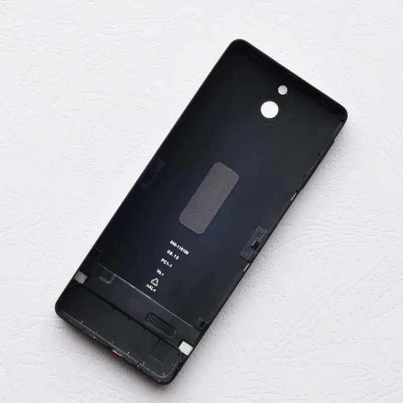 BINYEAE Original Metal Battery Cover Rear Housing For Nokia Lumia 515 RM-952 Back Case With Side Buttons + Logo