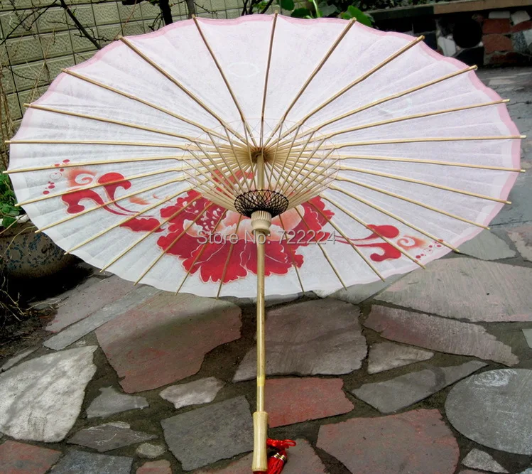 

Dia 84cm chinese peony painting oiled paper umbrella waterproof parasol decoration props dance gift women rain umbrella