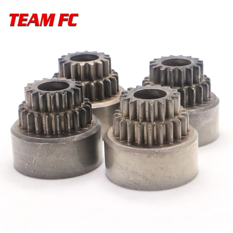 2pcs HSP 02023 Clutch Bell Double Gears for 1/10 HSP 94122/94166 Nitro Powered On-road RC Drift Car RC Car Parts S56