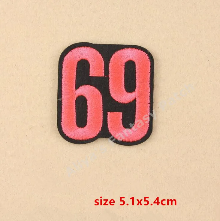 1 pcs Math Numbers embroidered iron on patches badges cloth accessories popular clothing bag hat Patches Appliques