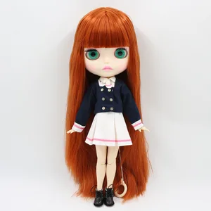 Icy DBS Blyth Doll 1/6 BJD Toy 30cm Camino rojo Cabello blanco Cuerpo de la cara del carrocería Matte Matte Regalo OB24 Anime Doll 8 mejores juguetes de integridad de ventas - №6