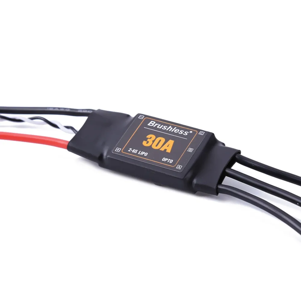 Controlador de velocidad OPTO para multirrotor de Dron RC FPV Quadcopter, alta compatibilidad, 30A, sin escobillas, ESC 2-6S, 1 unidad, venta al por mayor