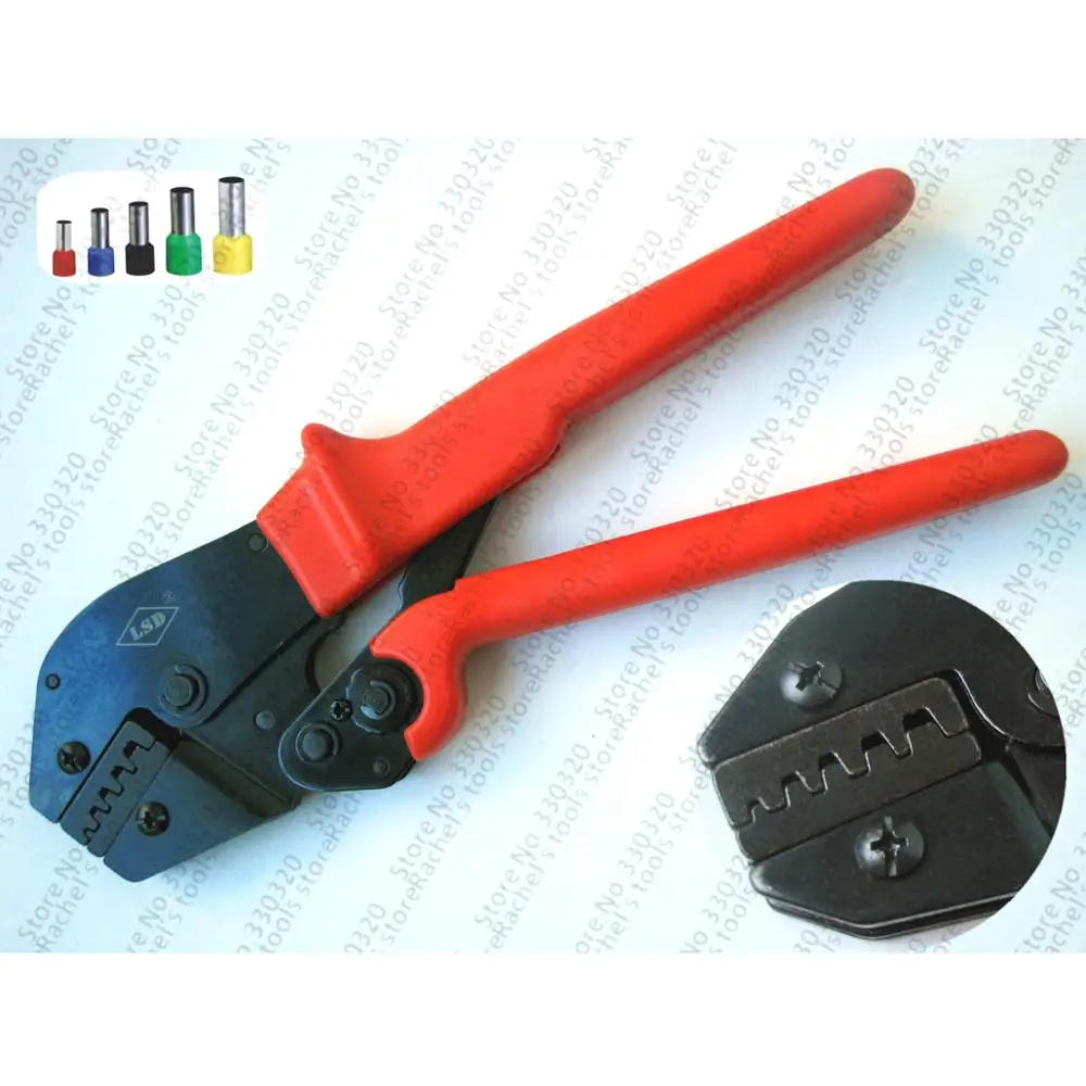 

Ratchet Crimping Tool for wire-end ferrules cable ferrules 0.5-6mm2 AP-06WF