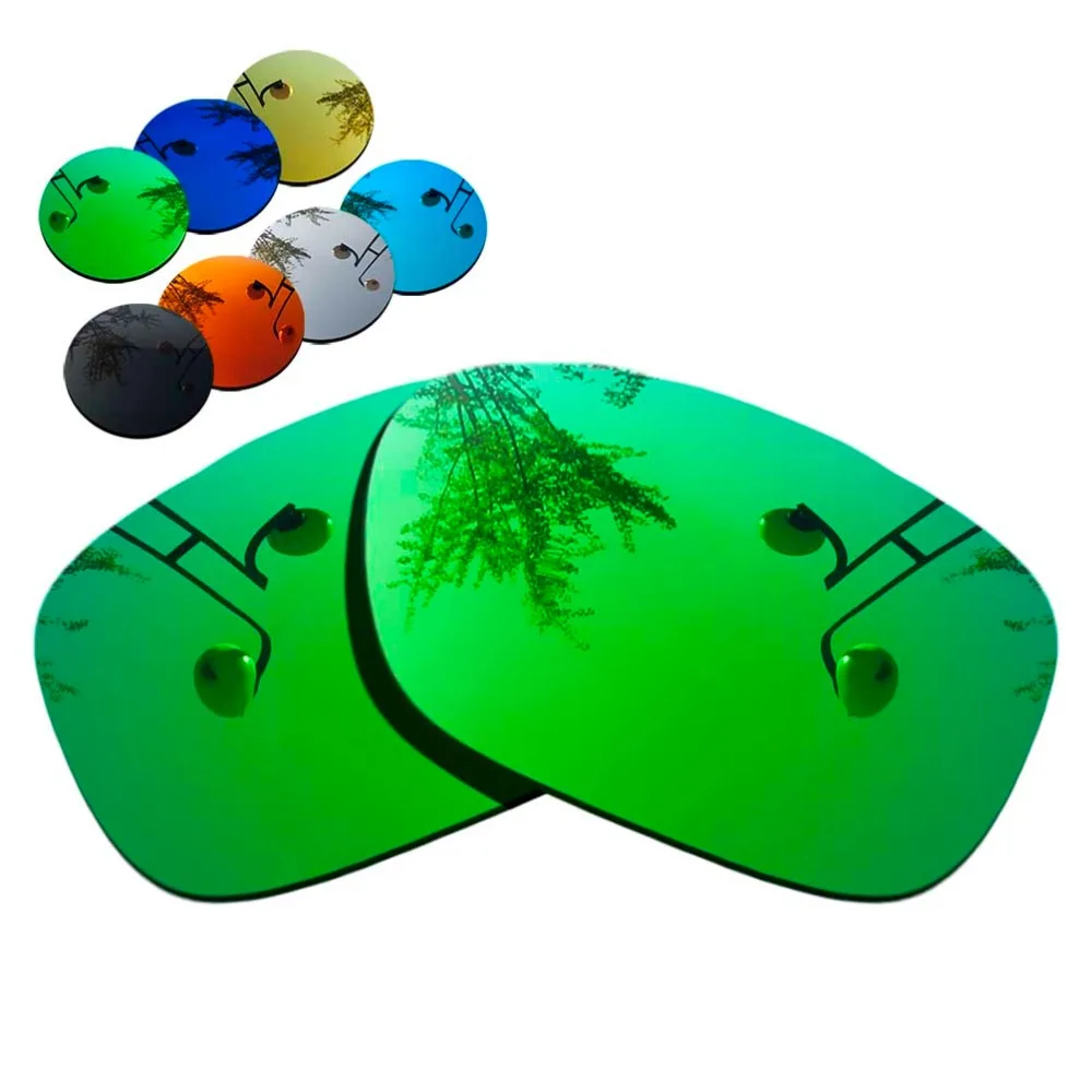 

100% Precisely Cut Polarized Replacement Lenses for Twoface Sunglasses Green Mirrored Coating Color- Choices