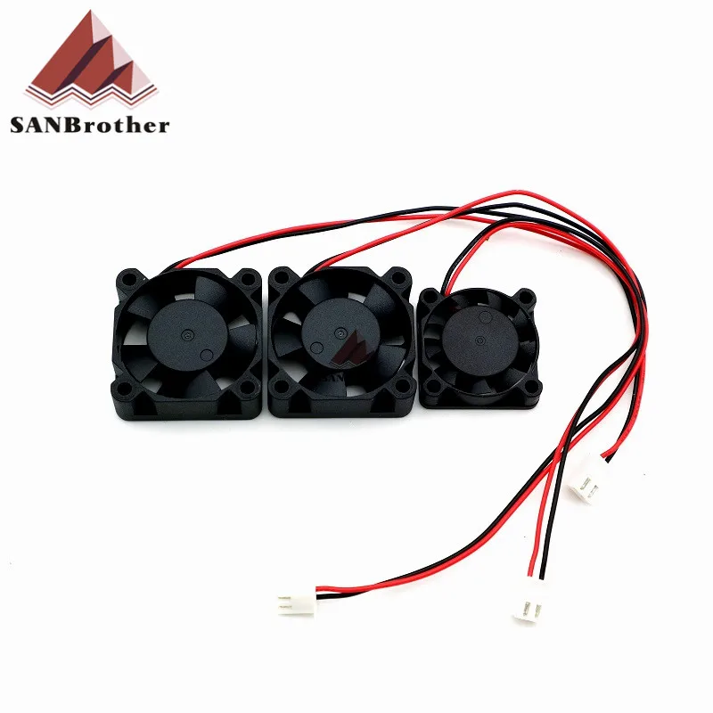 3PCS UM2 UM2+2 Extended + Dual Fan Bracket 5V 12V 24V Fans 3D Printer Fan Hot End Heater Assembly Fan Work Quietly