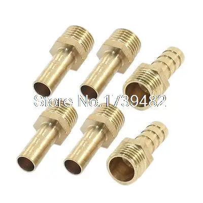 

6Pcs 1/4PT Male Thread to 8.5mm Hose Barb Pneumatic Quick Fitting Connector