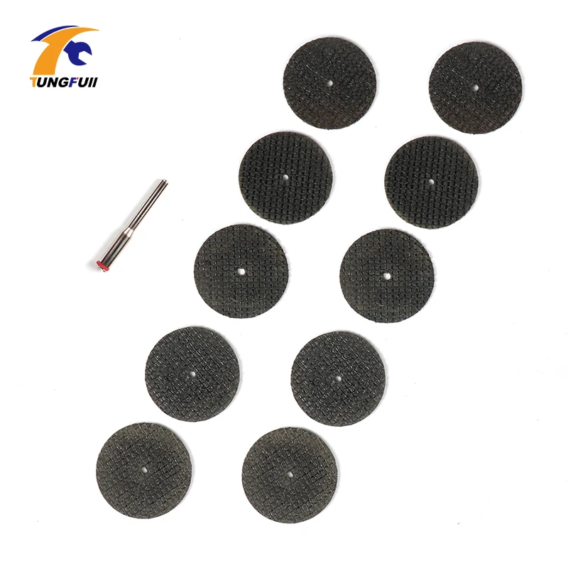 Tungfull Accessori 60Pcs Diamante Disco di Taglio Lavorazione Del Legno Per La Dremel Mini Trapani Rettifica Circolare Seghe Lama Lavorazione Dei Metalli