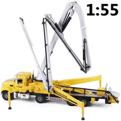 High simulation alloy car model,1:55 scale alloy Engineering vehicles,Heavy duty concrete pump toys,free shipping