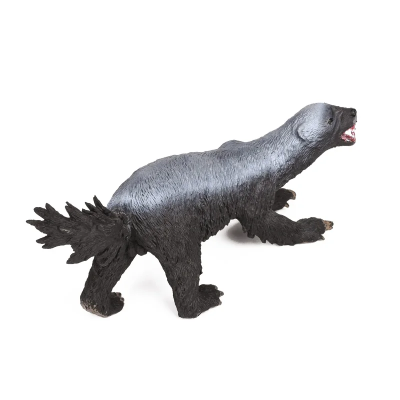 Klassieke Wilde Honing Badger Simulatie Dieren Ratel Badger Brock Action Figures Model Beeldjes Collectie Speelgoed voor Kinderen