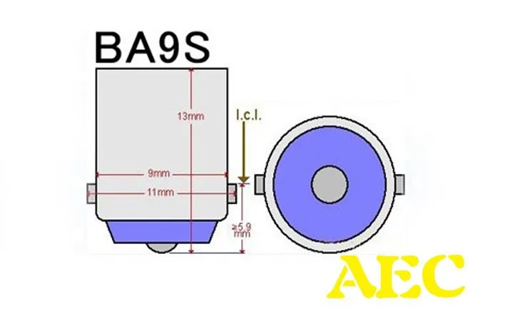BA9S T4W 8 SMD 1206 LED HK Post Free 500pcs Car Auto  Interior Light 3020 8smd Wedge Auto Reading Dome Lamps White Red Blue 12V