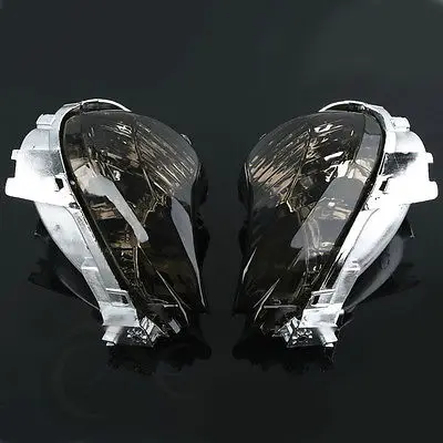 

Motorcycle Front Smoke/Clear Turn Signal Lens For Suzuki Hayabusa GSXR1300R 2008-2012 2009 2010 2011