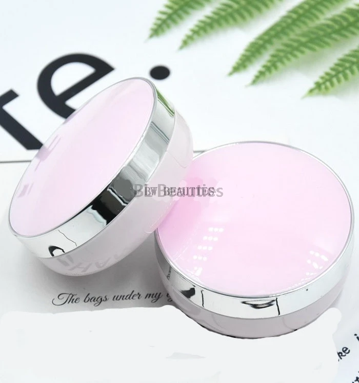 

Empty Pink bb/cc Cream Container, High Class Air Cushion Foundation Box, DIY BB/CC Cream Case,Makeup Tool