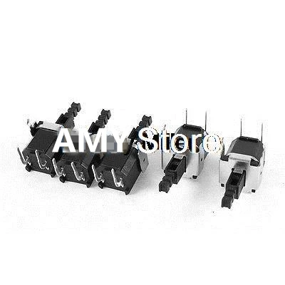 5pcs Black 2Pin Push Button Latching Power Switch Replacement 5A/80A 250V KDC-A02-F