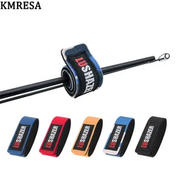 2pcs / lot Fishing Rod Tie Magic Fishing Tool Cable Ties Rod Strap Belt Necktie Fishing rod Accessories Suspenders