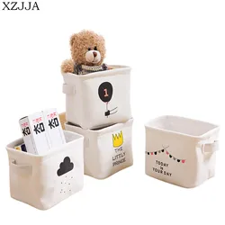 XZJJA Creative Desktop Storage Box Underwear Sock Organizers Stationery Toy Cosmetic Jewelry Sundries Storage Basket