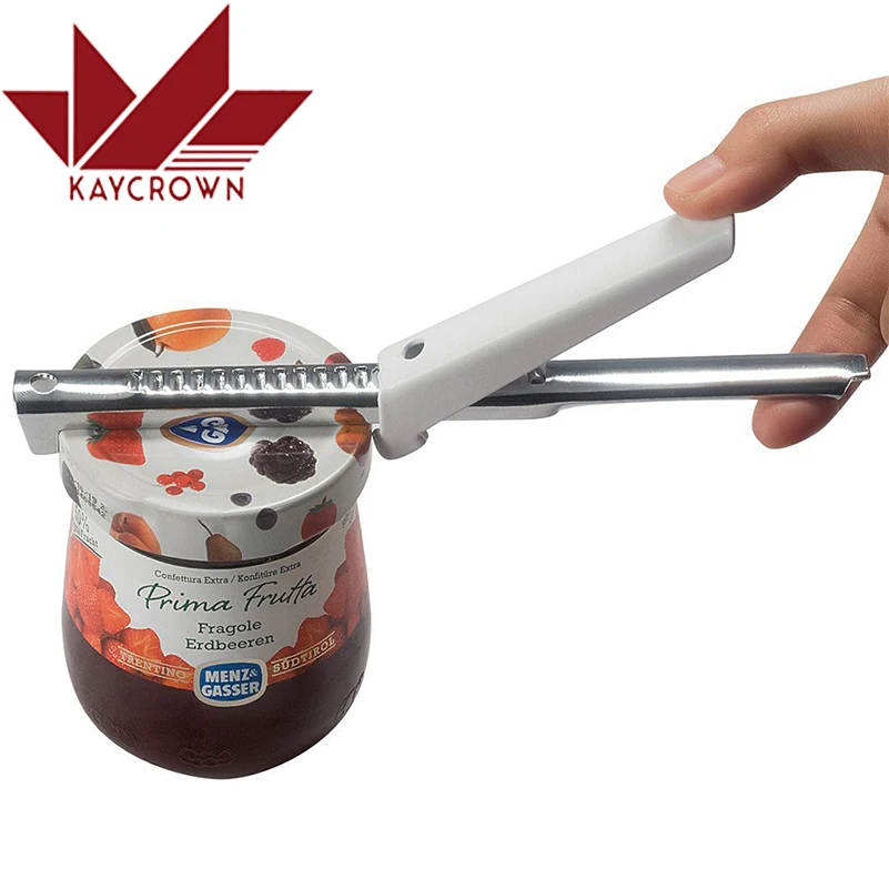Adjustable Bottle Can Opener Canned Stainless Steel Screw Cap Manual Jar Lid Openers Food  For Bottle Opener Kitchen Accessories