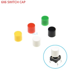 120PCS A56 round Tactile Button caps for 6X6MM 6*6 Micro TACT Key SWITCH diameter 3.2mm High 6mm