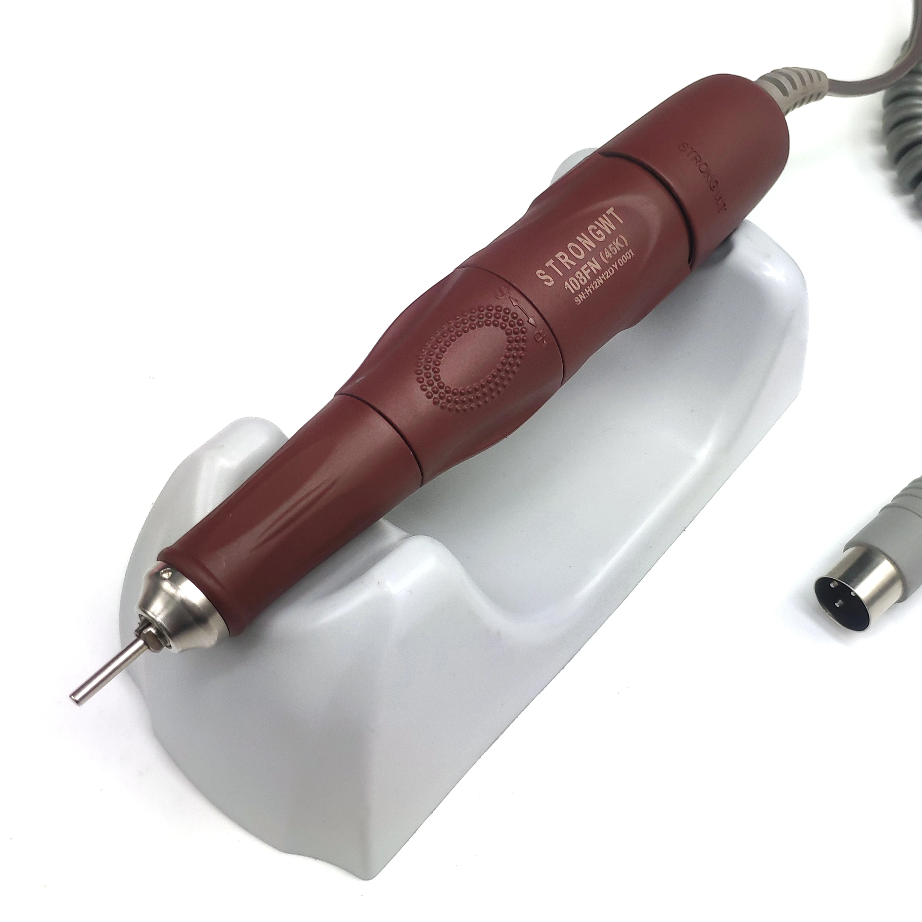 45000rpm micromotor strong 108FN handle electric dental lab micromotor handpiece for strong