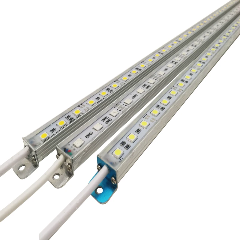 100CM led rigid strip bar lights waterproof IP68 SMD 5050 5730 Double row DC 12V 36leds RGB Warm white outdoor Lighting 5pcs/lot