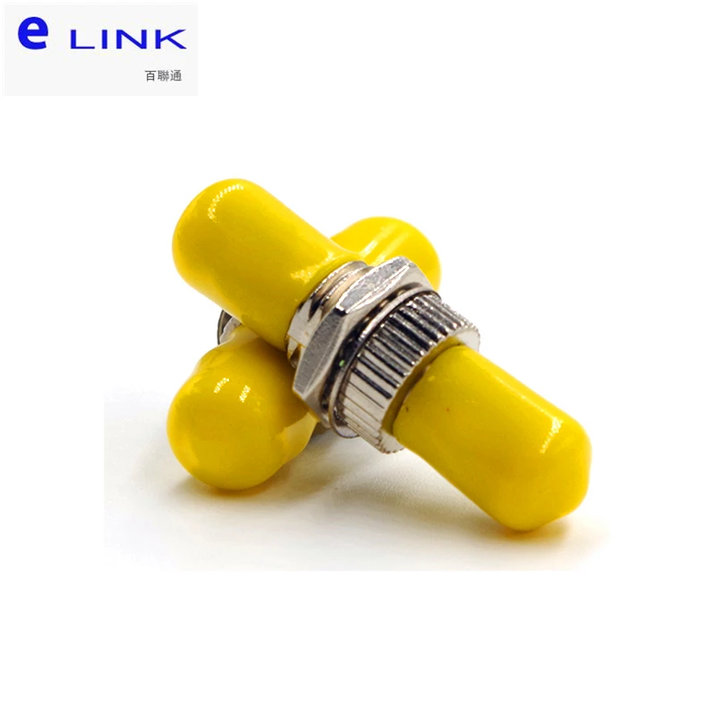 ST fiber coupler simplex singlemode multimode apc upc pc om3 om4 om5 optical fibre adapter free shipping IL 0.2dB 100pcs