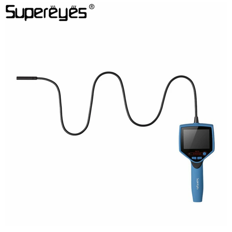 

Supereyes N012J 3.5" Monitor Videoscope 9MM Diameter 800MM Snake Tube Waterproof Borescope Endoscope Camera with LED Inspection