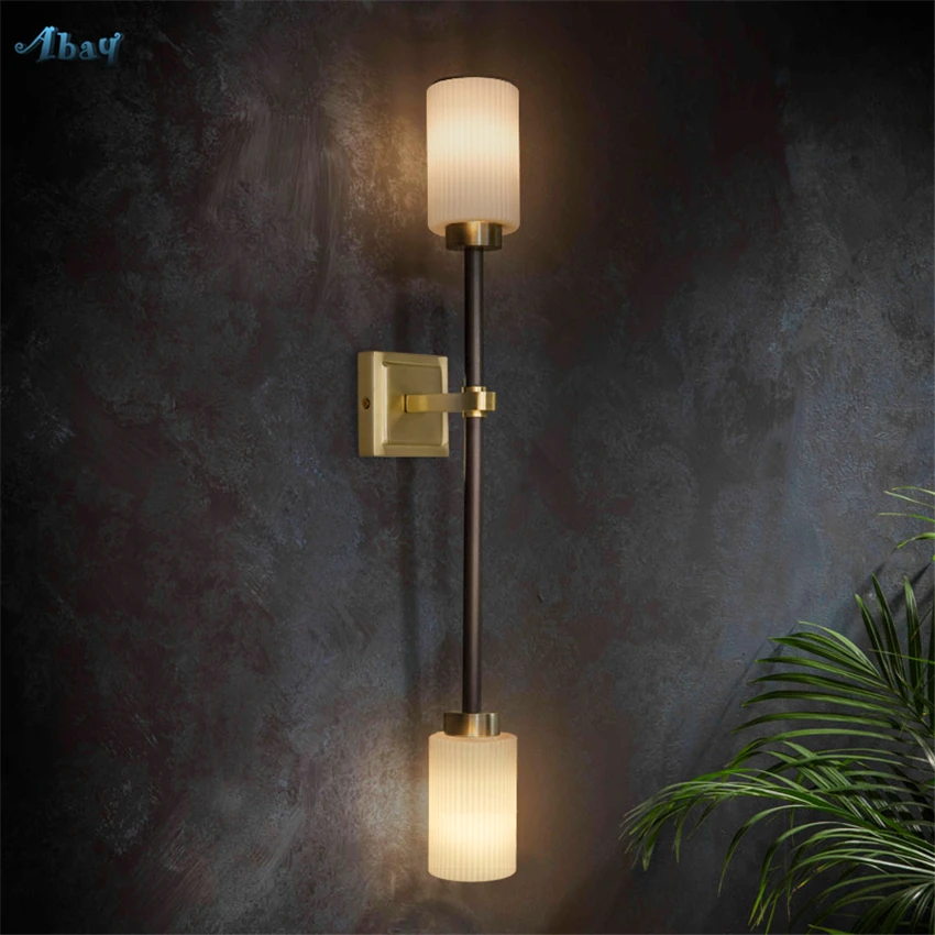 Rear Modern Luxury Candlestick Wall Lamps Sconces Living Room Dining Designer Model Bedroom Bedside