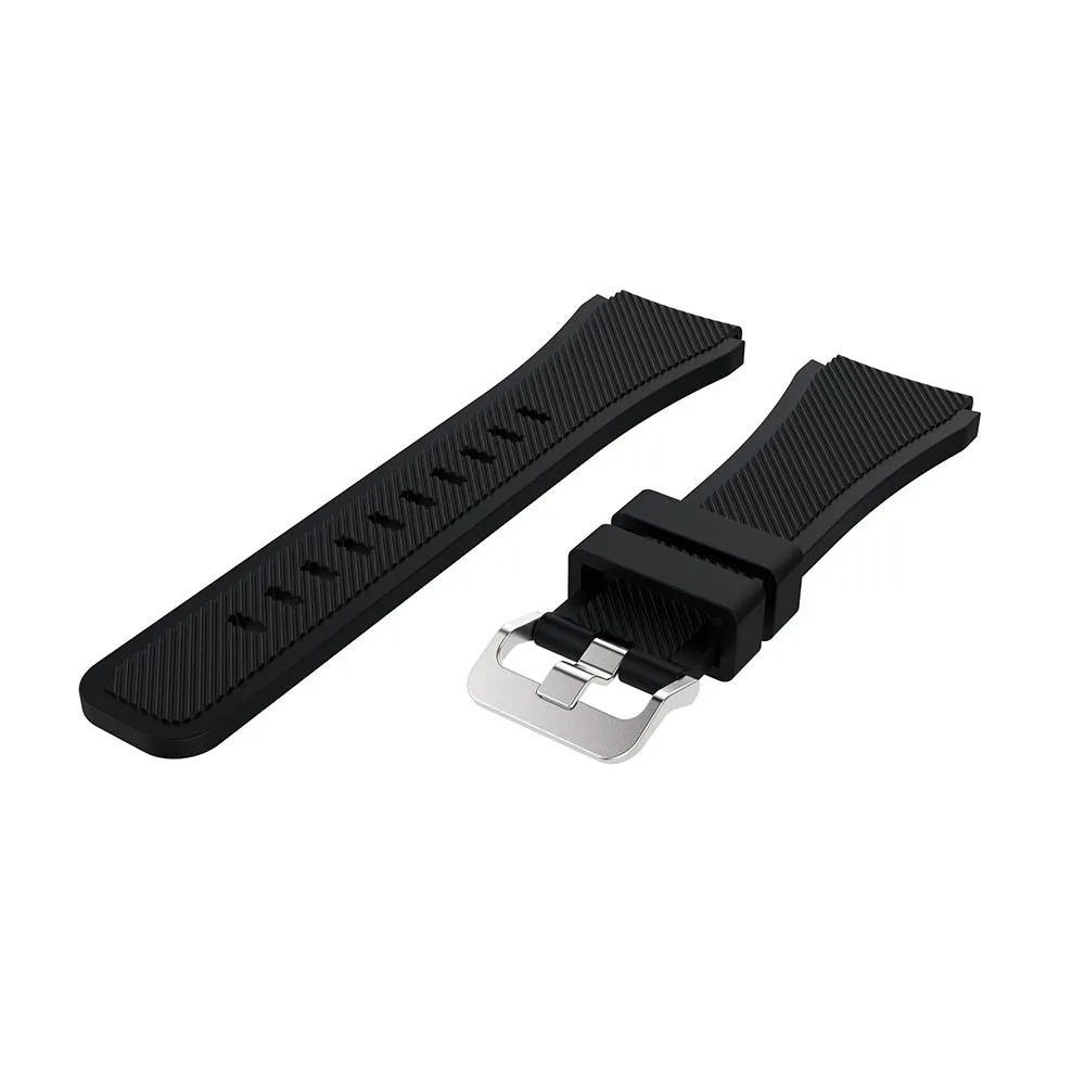 22mm Weiches Silikon-Sportuhrenarmband für Huami Amazfit Stratos Pace 2/2S 3 3S Smartwatch-Armbänder Zubehör neues Armband – Detail 22