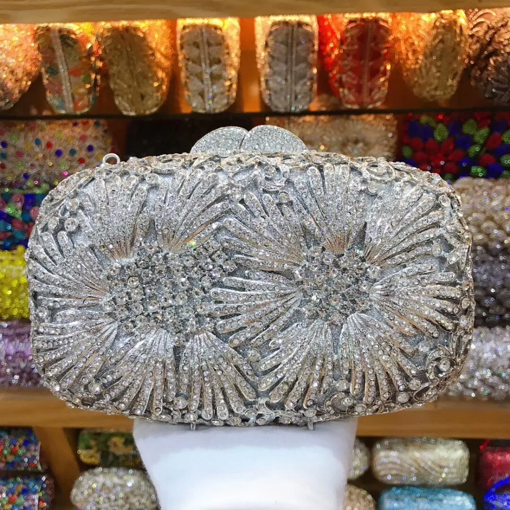 

XIYUAN Изумрудно-зеленый женский вечерний клатч с кристаллами, вечерние коктейльные сумки-минодьер со стразами, драгоценные камни, дневные клатчи на свадьбу