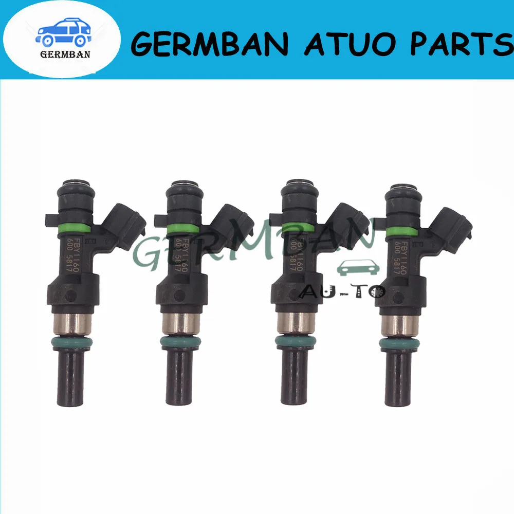 4PCS/LOT Fuel Injector For 09-11 Nissan Versa 1.6-L4 No#FBY1160 16600-ED000 16600ED000