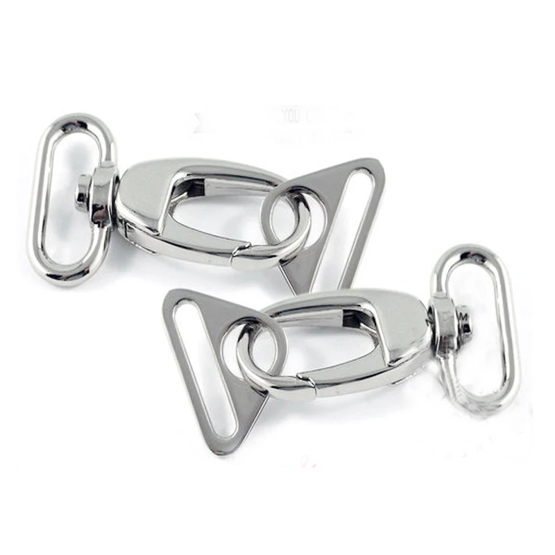 20 sets Swivel Snap Hooks lopster clasp come with Triangle Rings