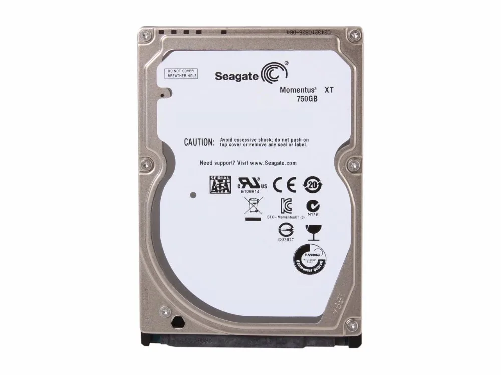 

Seagate Momentus XT ST750LX003 750GB 7200 RPM 32MB Cache 2.5" SATA 6.0Gb/s Solid State Hybrid Drive -Bare Drive