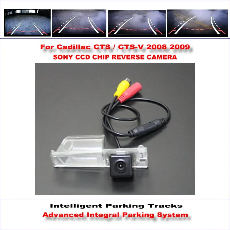 

For Cadillac / CTS-V 2008-2009 Car Intelligentized Reverse Camera Rear View Backup Dynamic Guidance Tracks CAM