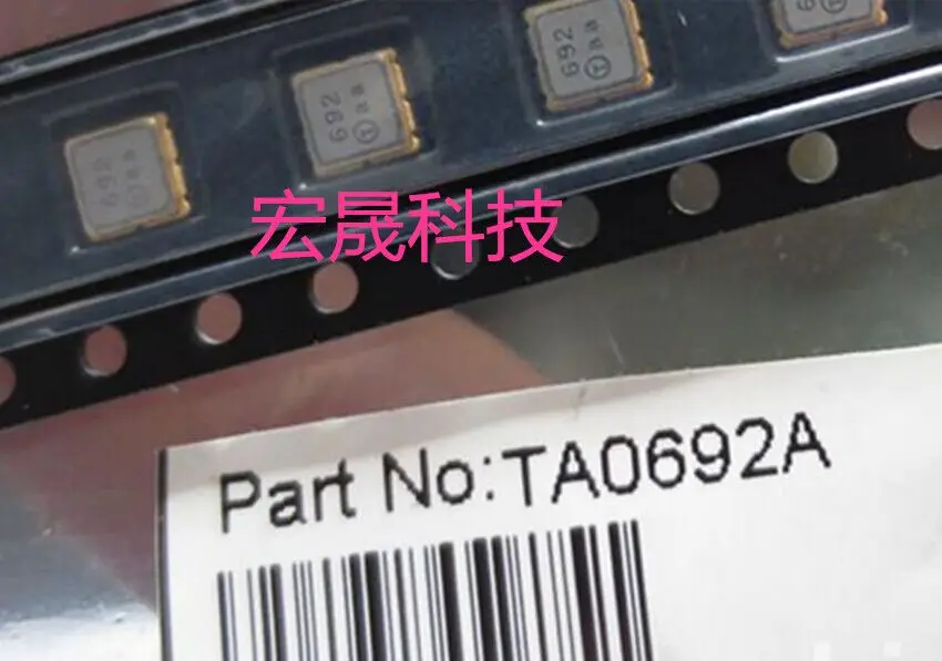 شحن مجاني! 100% جديد الأصلي TA0692A TA0692 692 رأى مرشح 433MHz SMD 3.8*3.8 مللي متر