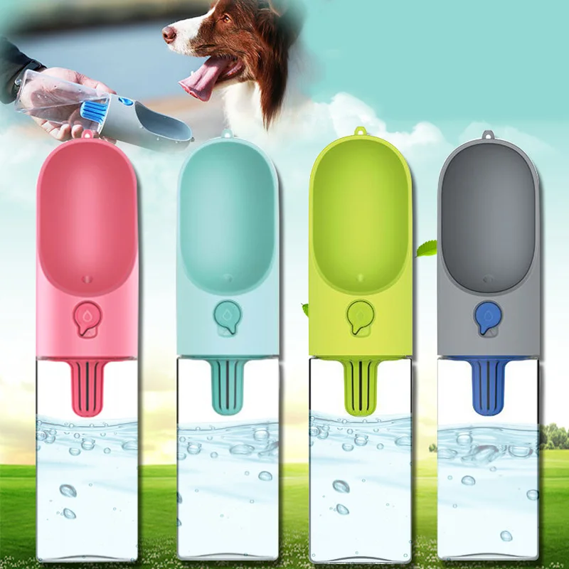 Portable Pet Dog Water Bottle Automatic Dog Water Bowl Kettle Pet Outdoor Travel Drinking Water Feeder Storage Water Container