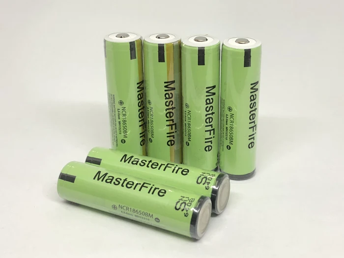 

MasterFire 6pcs/lot Protected 3.7V 3200mAh NCR18650BM 18650 10A Current Power Tool Lithium Battery Cell with PCB For Panasonic