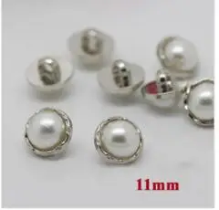 40pcs/lot size:11mm DIY Shirt Pearl Buttons Bulk Craft Shirt Button Sewing Accessories(SS-605)