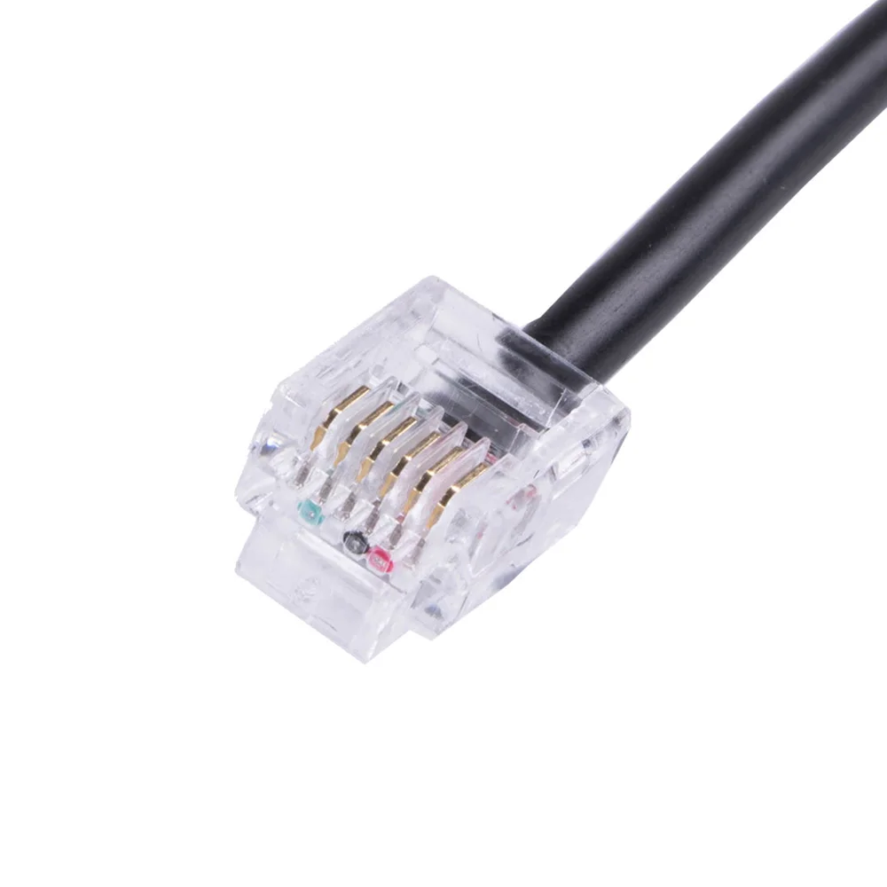 USB RS232 to RJ11 FTDI Serial Converter Programming Cable for Keyence PLC Connect PC Communication